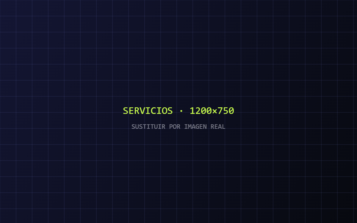Mockup de los servicios EOs de Sousen